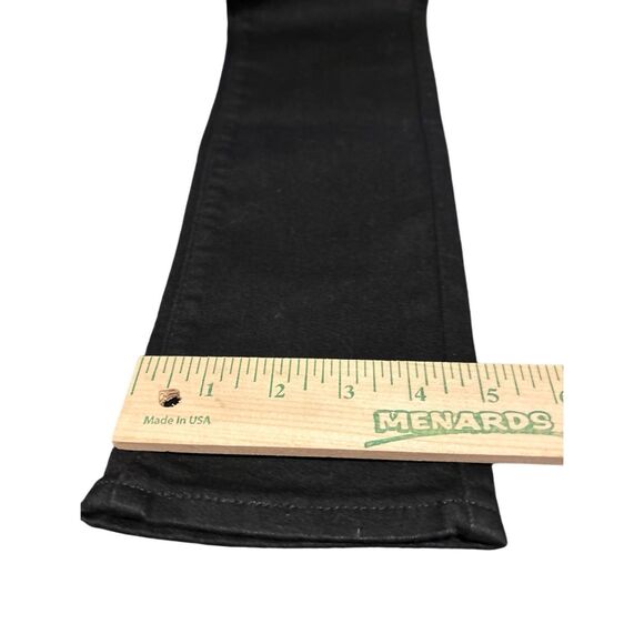 Women’s Size W28 x L32 Signature Gold Levi’s Strauss Mid Rise Skinny Black Jeans - Picture 11 of 12